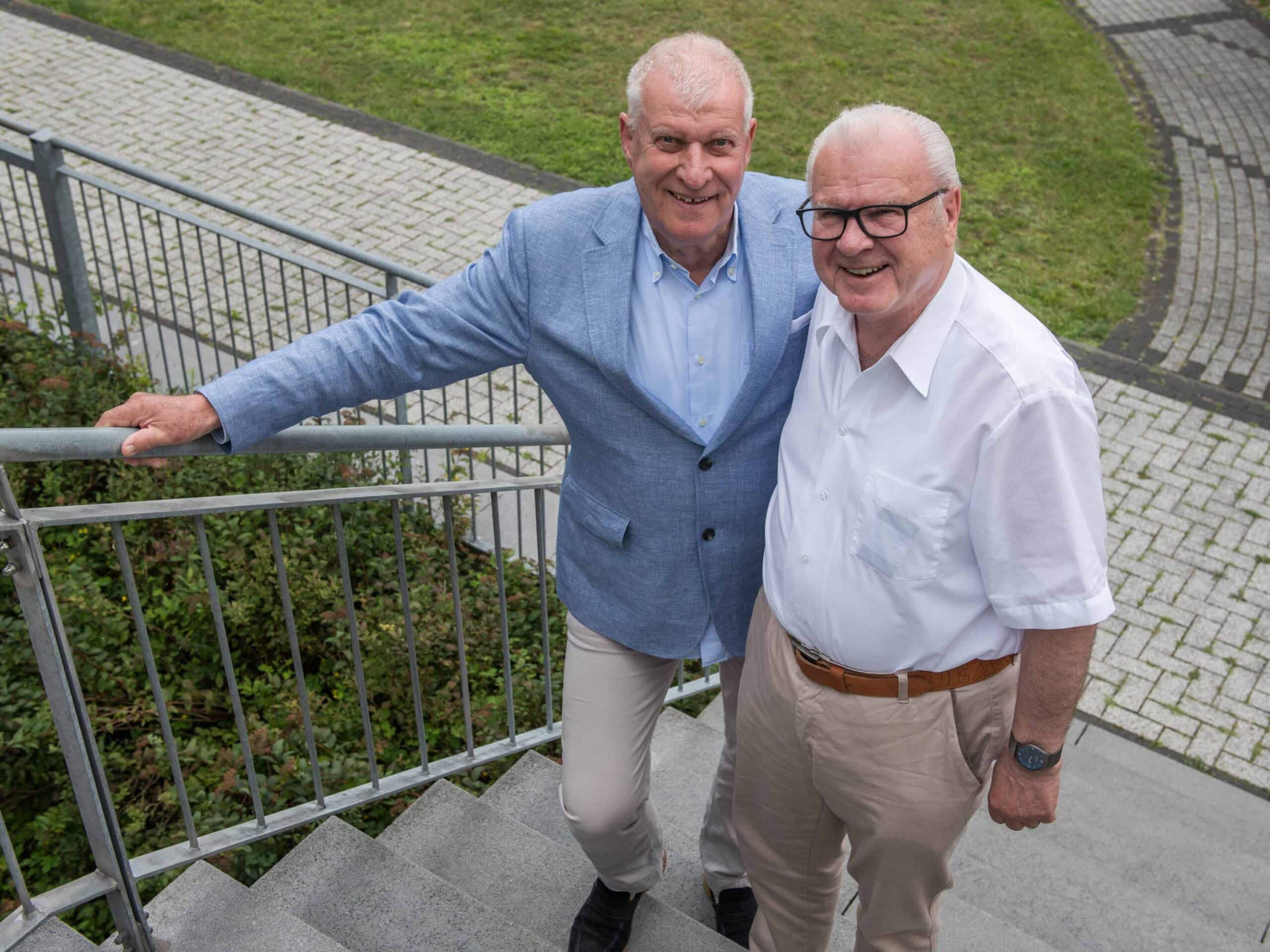 Dr. Wolfgang Hoffmann, mkk – meine krankenkasse und Roland Brendel, BKK Pfalz