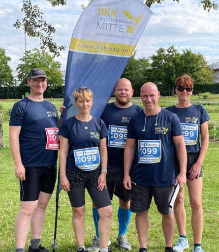 v.l.n.r.: Torsten Papke, Kathleen Drewitz, Kevin Köhler, Max Christopher Kelle, Anne-Kristin Henniges